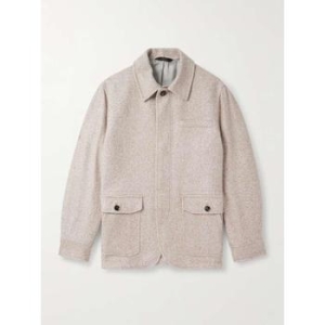 브리오니 헤링본 캐시미어 실크 자켓 SGQV0L OD315 B0081837504