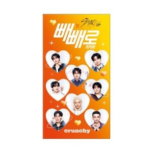 롯데제과  빼빼로 스트레이키즈 크런키 312g