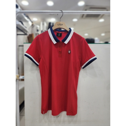 LPGA 엘피지에이 YOKO 포인트 카라 기능성 티셔츠 L232TS516P36_GJA