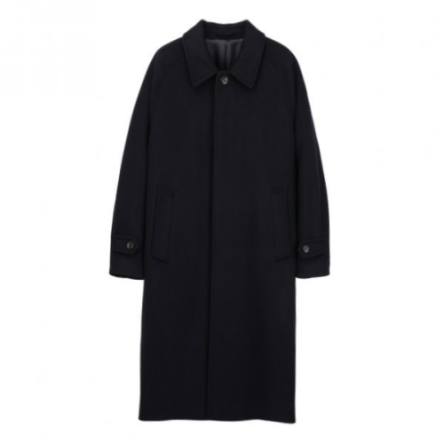 일꼬르소 남성 캐시미어 블렌드 스트럭처 발마칸 코트_IECO5F002N2