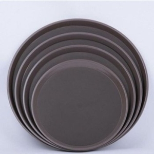 논슬립  카페 트레이 원형 쟁반 35.5cm 실용적 다용도 카페용 WFK8AJA