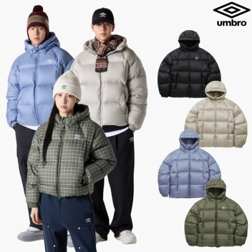 엄브로 페더플렉스 블랭킷 후드형 머스코비 덕 다운 자켓 B1 UQ423CDJN2 BLK0 FGR0 NBL0 PTN0