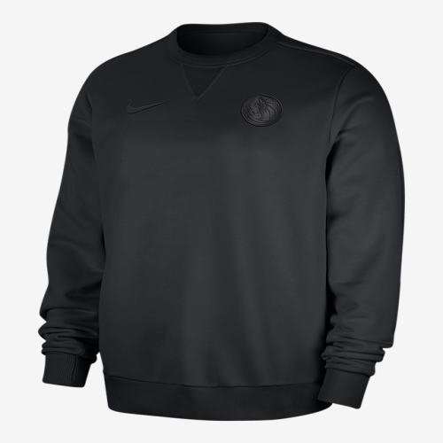 나이키 721155 Dallas Mavericks Standard Issue 남성 Dri-FIT NBA 크루넥 스웨트셔츠 블랙 D..
