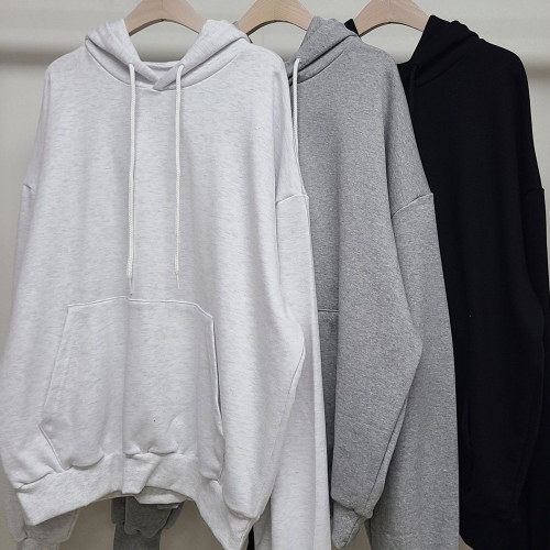 아이우먼 빅사이즈티 V432L510 뒷면위드럽탄탄후드티 NS