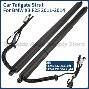 BMW  전자 자동 파워 테일게이트 리프트 게이트 X3 F25 2010/09 OEM 51247232003 51247232004 왼쪽..