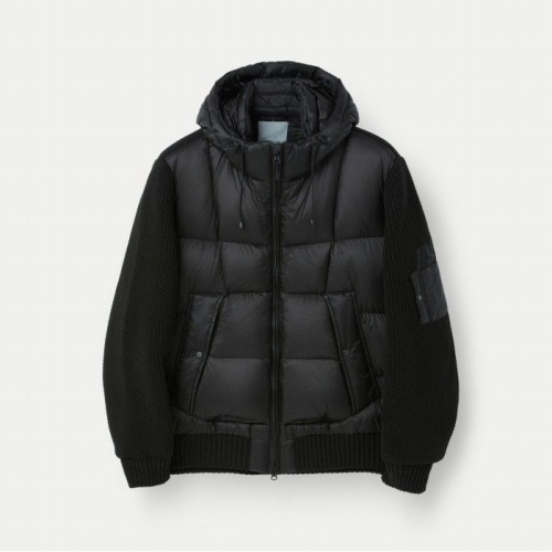 시리즈 니트 하이브리드 아우터_SAUAW25551BKX