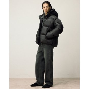 일꼬르소 남성 유러피안 구스 스포팅 기어 다운 점퍼 블랙_IEJU5F002BK