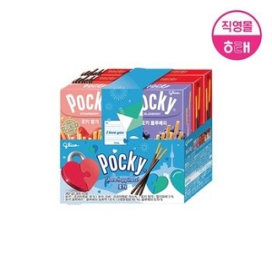 2025 포키 기획 6팩(초코2+극세2+딸기1+블루베리1)[1개] 이미지 139262576