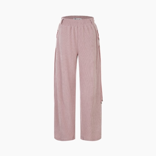 에고이스트 여성 레이스업 와이드 밴딩 팬츠 ER4OPT06