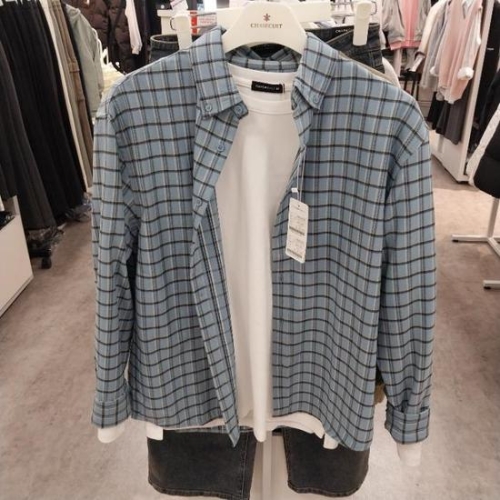 체이스컬트 HC13 플란넬버튼체크셔츠 Efrk5423cod