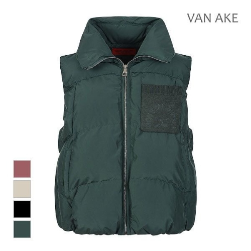 반에이크 MARIO니트포켓 배색 패딩조끼_VB3YPDUD05Z