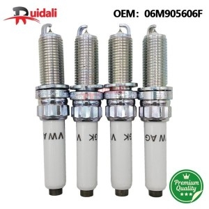아우디  이리듐 점화 플러그 OEM 06M905606F RS4 A4 RS5 A5 S6 A6L A7 A8L Q7 Q8 포르쉐 3.0T..