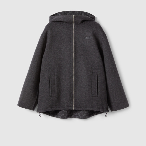 구찌 자수 울 실크 후드 집업 자켓 808884ZAQW01179