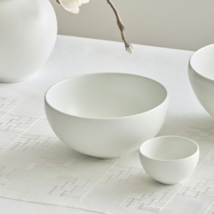 광주요 월백 달형 면기 17cm