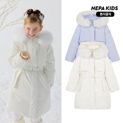 네파키즈 KL82013 트렌치 구스다운 자켓