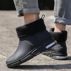 남성  레인부츠 윈터 기모안감 방한화 따뜻 패션 패션 WFGB2CQ