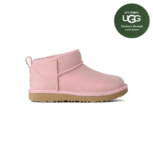 UGG 스웨이드 펄 미니 부츠