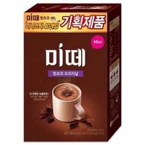 동서식품  미떼 핫초코 오리지날 미니 40개입