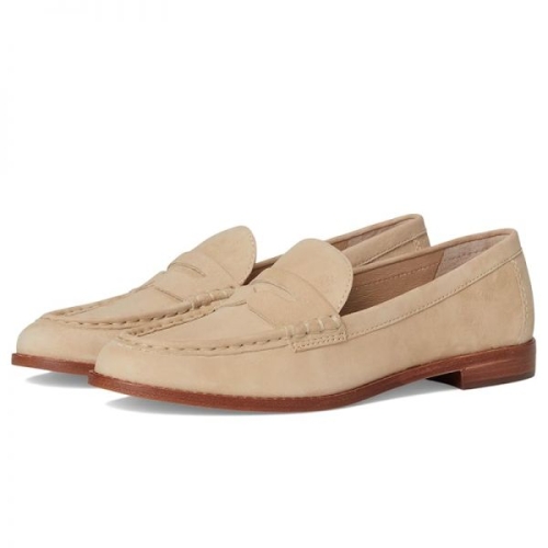 폴로랄프로렌 712521 Wynnie 스웨이드 로퍼 샌드 Dune 여성화