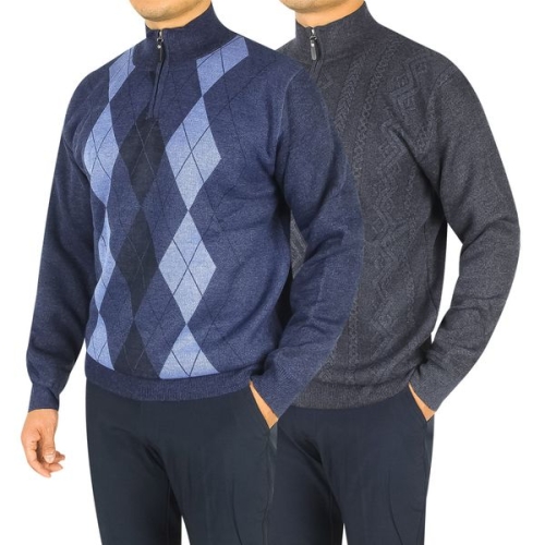 버팔로  겨울 남성 보아털 아웃도어 집업 니트티 기모티셔츠 터틀넥 TWBFL-628