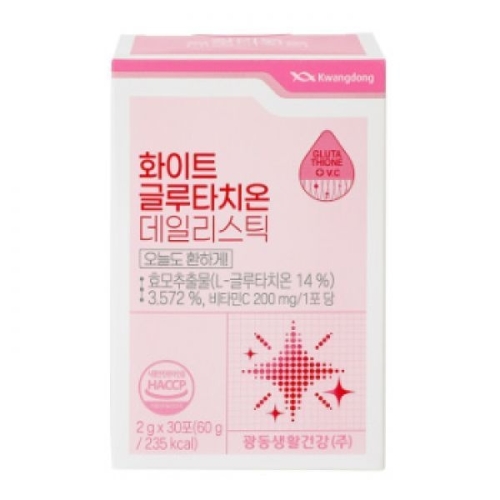 광동생활건강 화이트 글루타치온 데일리스틱 30포