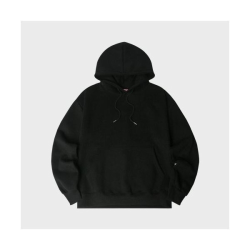 엠디 PICK HELLVN HV 무지 헬븐 오버핏 기모 후드_블랙 MOH4-0HV m1037_973867 124109