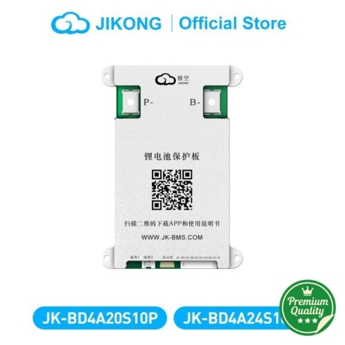 스마트  JIKONG BMS JK-BD4A20S10P Lifepo4 리튬 이온 Lto 배터리 액티브 밸런서 4S 12V 100A 0..