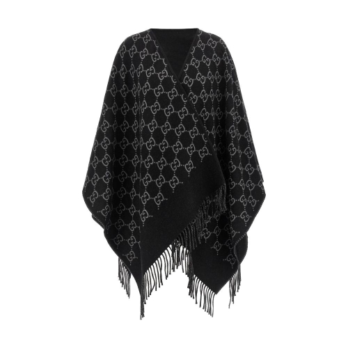 구찌 GG 울 자카드 케이프 817831 3G200 1063