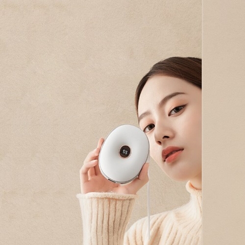 디큐브  25년형 모찌 도넛 손난로 핫팩 손보온 보조배터리 민트그린/P00000RA