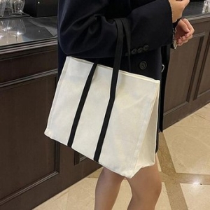 라일리 Rly 블랙 포인트 데일리 캔버스백 41570185