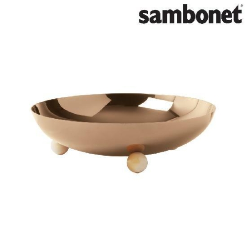 삼보넷 페넬로페 테이블 볼 26cm PVD 럼 제스퍼 로즈