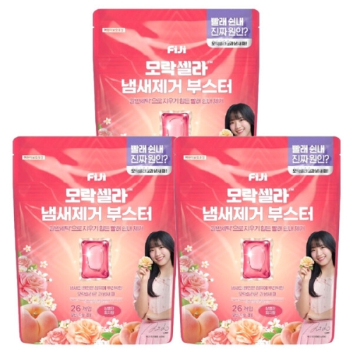 피지(FIJI) 모락셀라 냄새제거 부스터 상큼한 피치향 26개입
