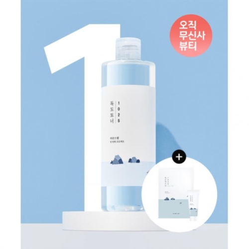 라운드랩 1025 독도 토너 500ml + 클렌저 40ml