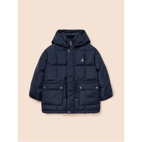 빈폴 키즈 카라코람 덕다운 하프패딩 네이비 BI5X38U09R