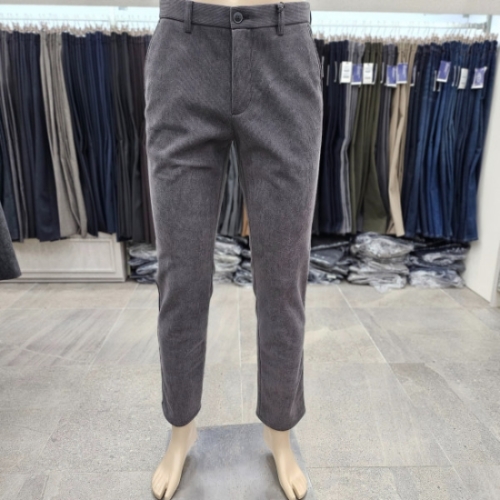 차콜 코듀로이 도톰 융본딩 기모 바지/PPPC4502BIC