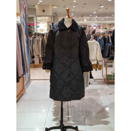 레코브 다이아 퀼팅 롱 다운 점퍼 LC31EZDW615X