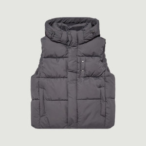 행텐 남성 후드 디테쳐블 웰론 베스트 10490-014-801-69