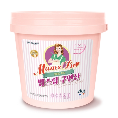 맘스럽 구연산 버킷 2kg