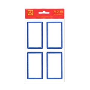 세모네모 1000 일반견출지 10-209B 청색 10매 개 1개입