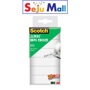 3M 스카치 810 매직 테이프 리필 18mm x 32m