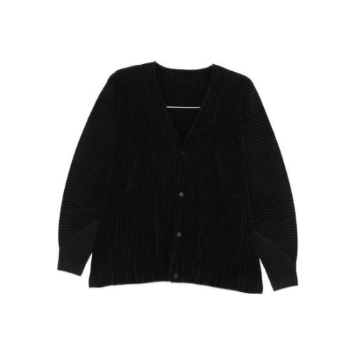 옴므 플리세 이세이 미야케 가디건 HP58JL101 15 Black