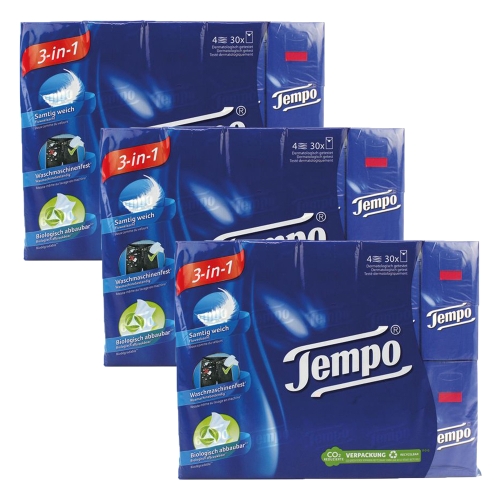 템포 행키 티슈 10매 (30개입)