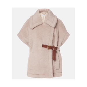 막스마라 Newban 알파카 울 실크 케이프 P01095620