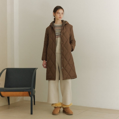 베스띠벨리 가볍고따뜻한퀄팅롱패딩BLMIX7184 326082