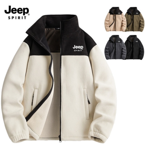 JEEP  SPIRIT 남녀공용 아웃도어 후리스자켓 그래핀자켓 플리스자켓 기모 후리스 JS2910 +핫 코튼 양말