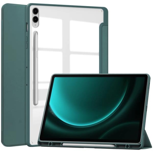 갤럭시 삼성 탭 S10 FE 10.9인치 2025 SM-X520 SM-X526B 케이스 가죽 소프트 백 스탠드 코크 S7 S8 S..
