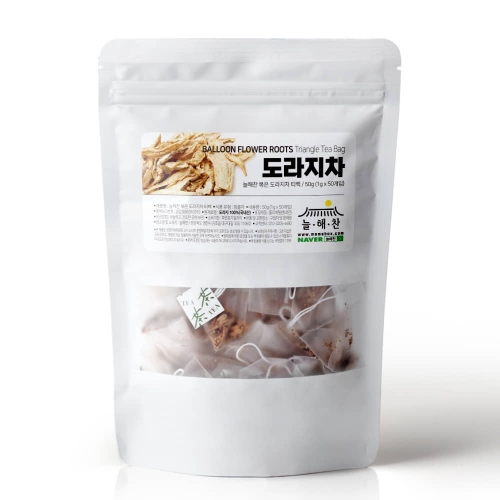 늘해찬  볶은 국산 도라지차 50티백