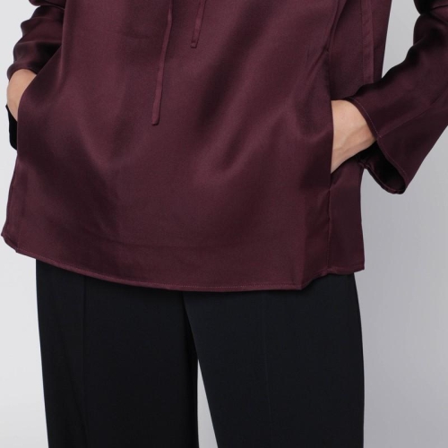 플럼 CYNA 실크 블라우스 CYNASI-PR B0051847128