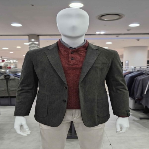 브렌우드 셀렉션 트윌 조직 코튼 워싱 자켓 BRJCA25811KHX1