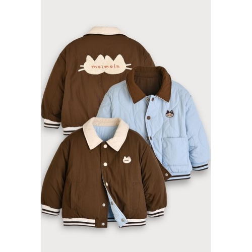 모이몰른 유아 라오 리버시블 경량 패딩 점퍼 M254PMB06P